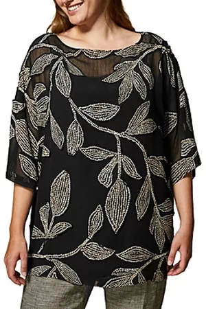 Persona by Marina Rinaldi Women Tunics - Fiabesco Burnout Tunic
