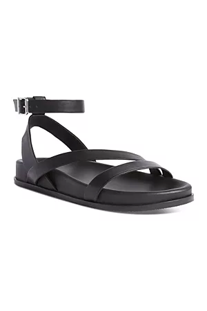 Gaia Asymmetric Strappy Sandal