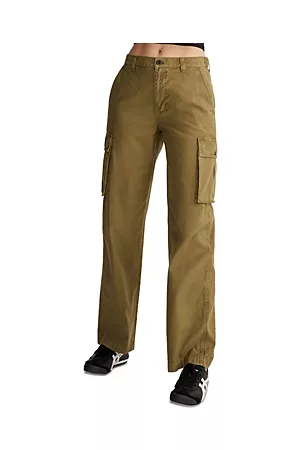Madewell Women Cargo Pants - Low Slung Straight Cargo Pants