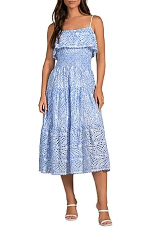 Delan Women Sleeveless Dresses - Cotton Spaghetti Strap Dress