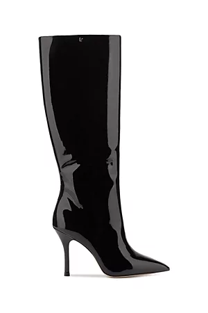 Larroude Women High Heeled Boots - Women's Kate Pointed Toe High Heel Boots