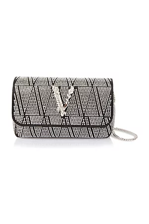 VERSACE Women Wallets - Virtus Mini Embellished Handbag