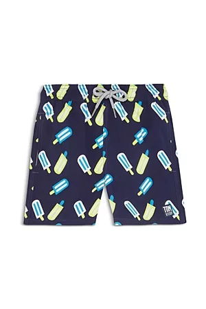 Tom & Teddy Boys Swim Shorts - Boys' Popsicle Print Swim Trunks