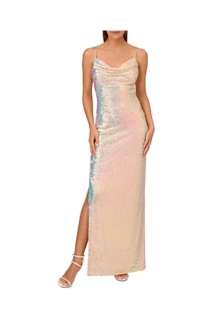 Liv Foster Women Evening Dresses & Gowns - Sequined Column Gown