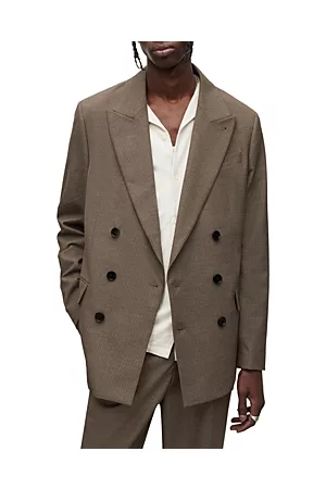 AllSaints Men Blazers - Dante Relaxed Fit Double Breasted Blazer
