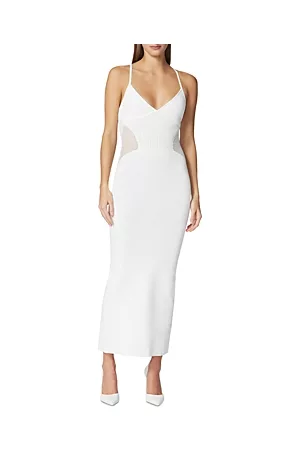 Hervé Léger Women Evening Dresses & Gowns - Mixed Pointelle Strappy Gown