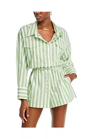 FAITHFULL THE BRAND Women Playsuits & Rompers - Isole Cotton Playsuit
