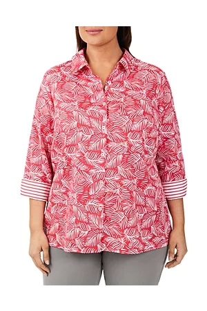 Foxcroft Women Shirts - Lucie Three Quarter Sleeve Shirt