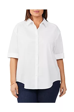 Foxcroft Women Shirts - Joanna Three Quarter Sleeve Shirt