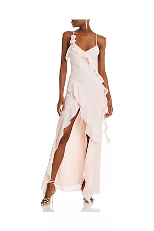 Amanda Uprichard Women Evening Dresses & Gowns - X Bloomingdale's Evelea Asymmetric Ruffle Gown