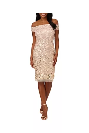 Adrianna Papell Women Party & Cocktail Dresses - Beaded Cocktail Dress