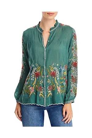 Discover JOHNNY WAS Women's Blouses Online | FASHIOLA.com