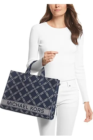 Buy Michael Kors Sullivan Large Saffiano Leather Top-Zip Tote Bag, Grey  Color Women