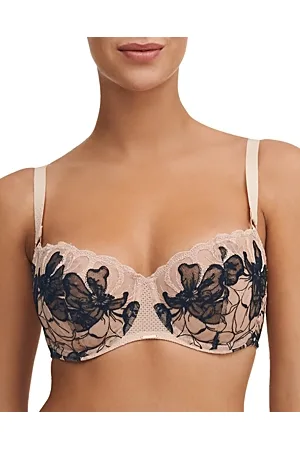 Chantelle 21U5 Orchids Fashion Underwire Demi Bra - Allure