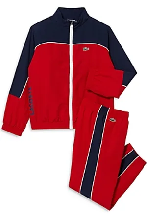 Boys lacoste sales tracksuits