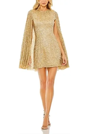 Mini & Short Dresses - Gold - women - Shop your favorite brands