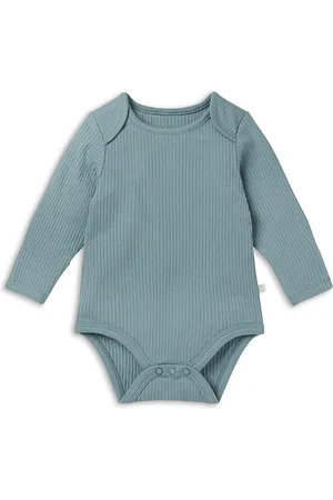 Mori Unisex Ribbed Long Sleeve Bodysuit