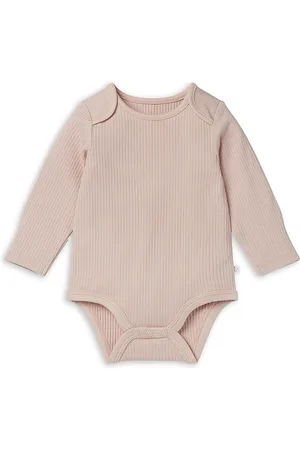 Mori Unisex Ribbed Long Sleeve Bodysuit