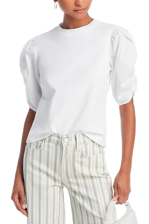 Frame Cotton Puff Sleeve Top