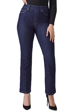 Spanx Shape Everywear Pull On Wide Leg Jeans