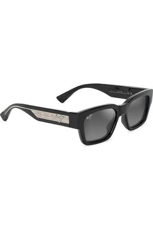 Maui Jim Kenui Classic Rectangular Sunglasses, 53mm