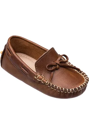 Elephantito Contrasting Stitching Driver Loafer