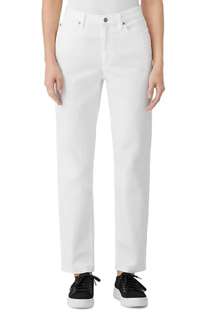 Eileen Fisher High Waist Slim Leg Jeans in