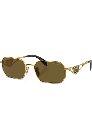 Prada Symbole Rectangular Sunglasses, 58mm