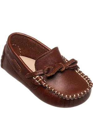 Elephantito Contrasting Stitching Driver Loafer