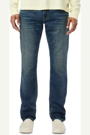 Hudson Blake Slim Straight Fit Jeans in Blue