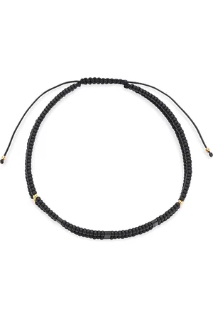 Jan Leslie Miyuki Bead & Gold-Tone Sterling Silver Double Strand Bracelet
