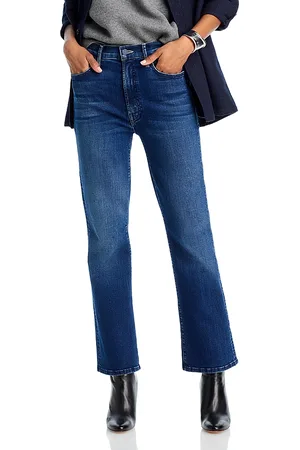 Mother The Hustler High Rise Ankle Flare Jeans in