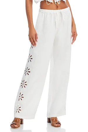 Rails Emmie Linen Eyelet Pants