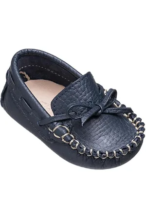 Elephantito Contrasting Stitching Driver Loafer