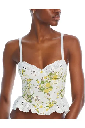 Honeydew Clementine Bustier Top