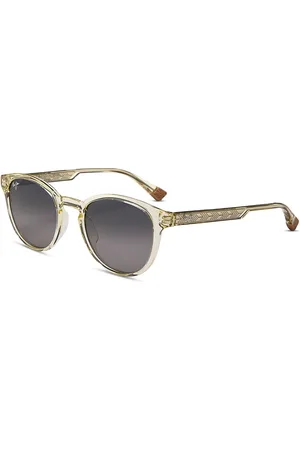 Maui Jim Hiehie Polarized Round Sunglasses, 50mm