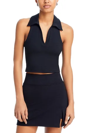 Beyond Yoga Heather Rib Prep Cropped Tank