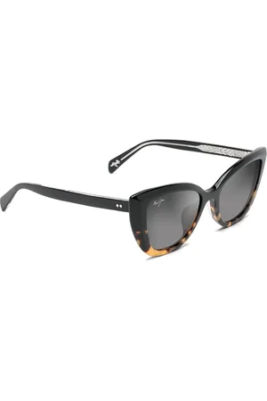 Maui Jim Blossom Polarized Cat Eye Sunglasses, 54mm