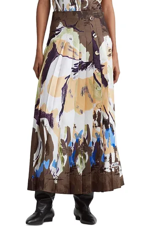 Altuzarra Tullius Printed Maxi Skirt