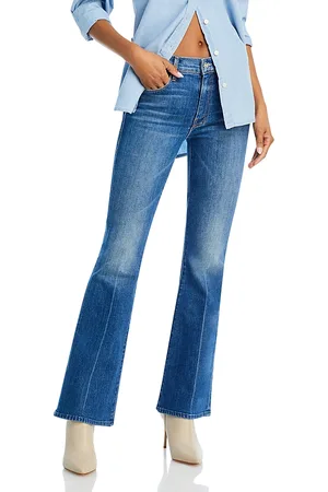 Mother The Weekender Mid Rise Flared Jeans in