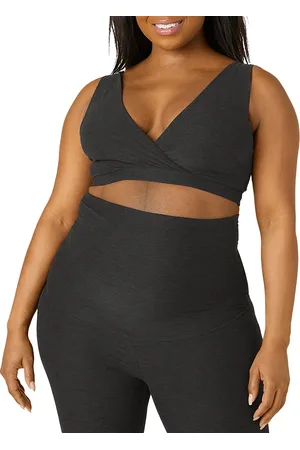 Beyond Yoga Maternity Criss Crossover Nursing Bra