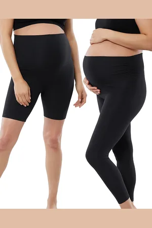 Ingrid & Isabel Active 7/8 Leggings & Active Bike Shorts, Set of 2