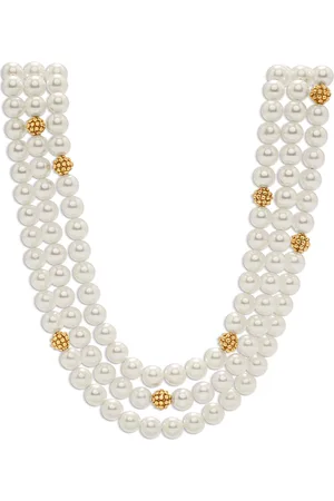 Capucine De Wulf Berry & Bead Triple Strand Necklace, 18