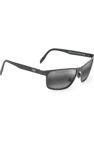 Maui Jim Anemone Polarized Rectangular Sunglasses, 60mm