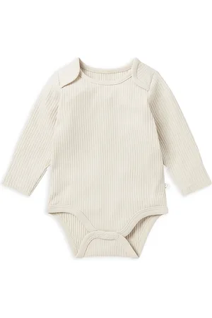 Mori Unisex Ribbed Long Sleeve Bodysuit