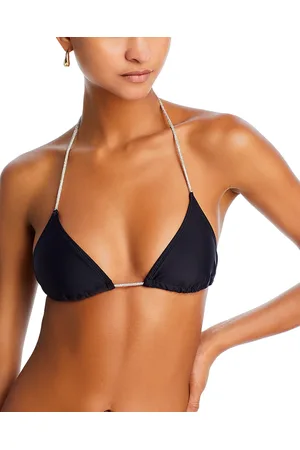 Solid The Iris Triangle Bikini Top