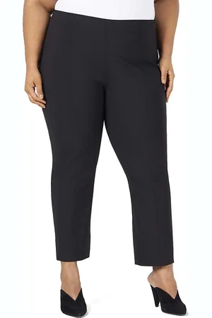 PARI PASSU Plus Size Merit Flat Front Pants