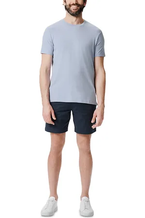 MACK WELDON Silver Pique Crewneck Tee
