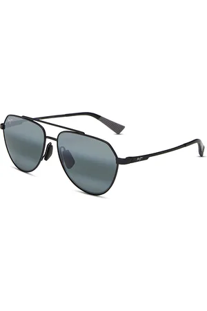 Maui Jim Wai Wai Polarized Aviator Sunglasses, 59mm