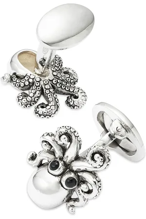 Jan Leslie Sterling Octopus Cufflinks